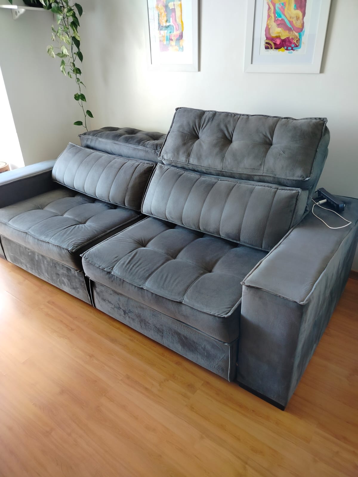 Higienização completa de estofados removendo ácaros e bactérias